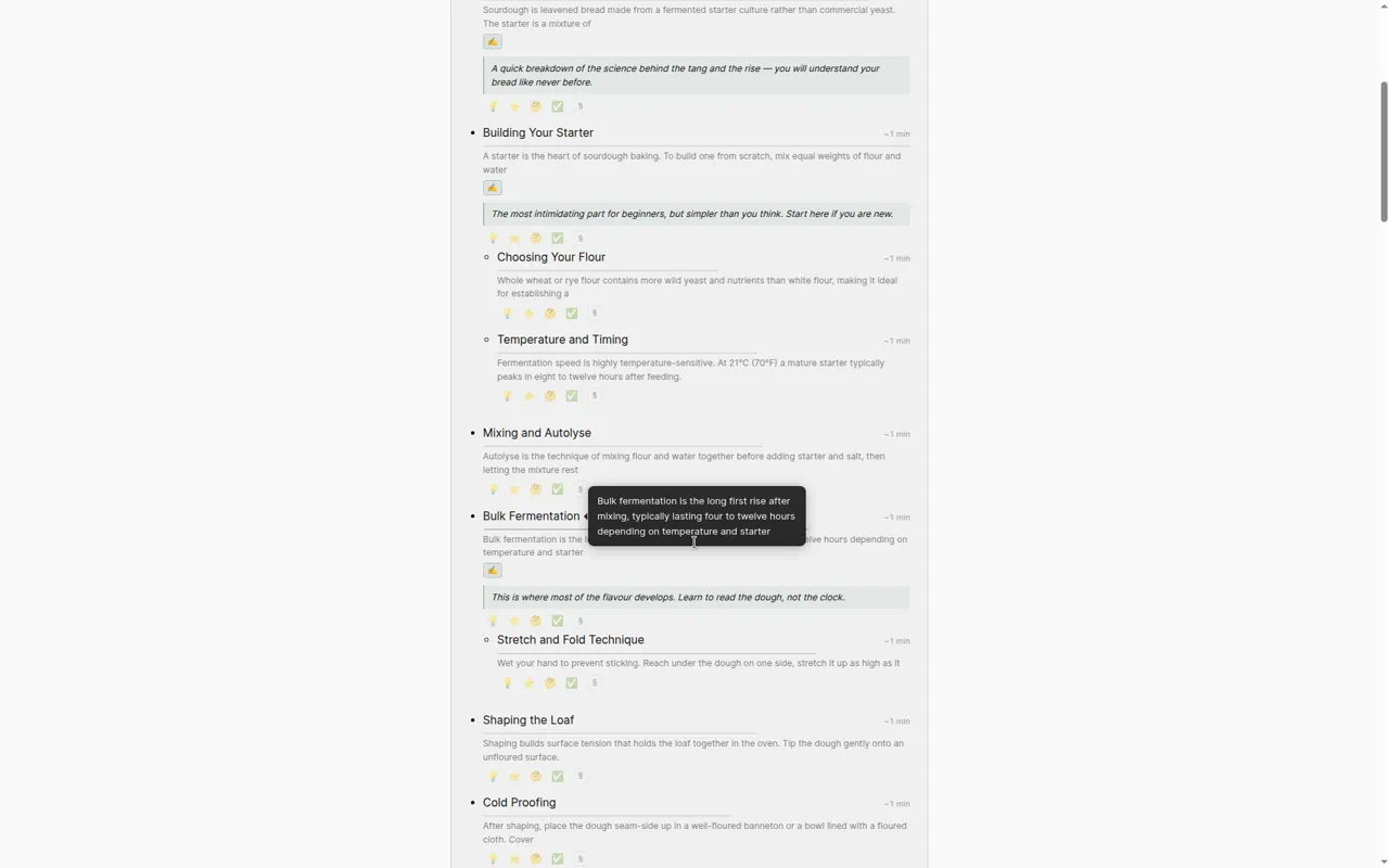 Settings → TOCguide: auto-insert, design tokens, study tools, accessibility